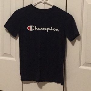 Champion blue shirt
